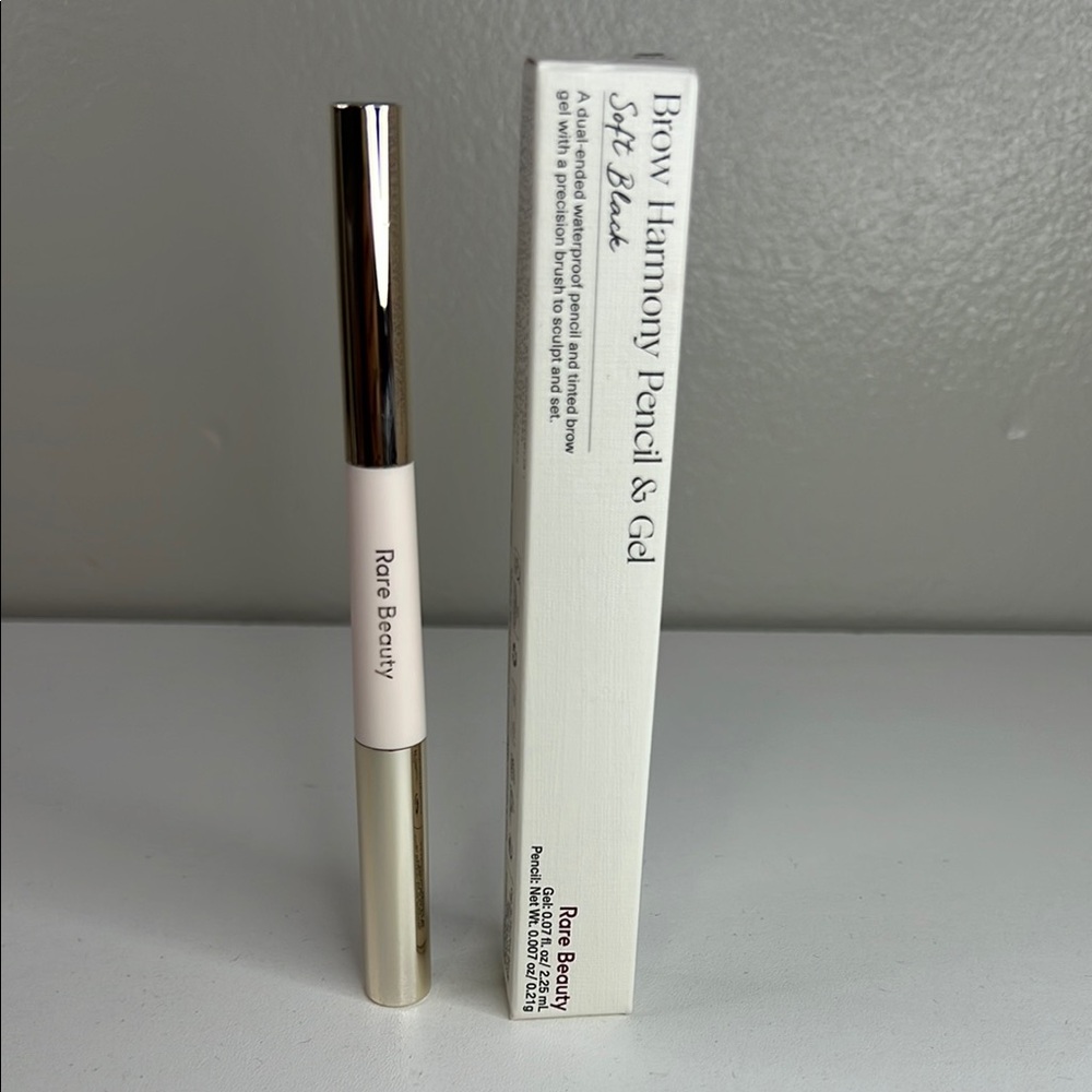 Rare Beauty Brow Harmony Pencil & Gel - Soft Black